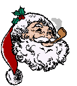 Santa Smoking