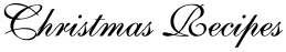 Christmas Recipes